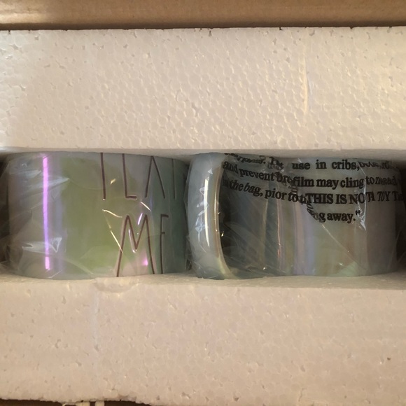 RAE DUNN 2PACK MUG SET IN BLUE Text Me & You Rock - Picture 5 of 5